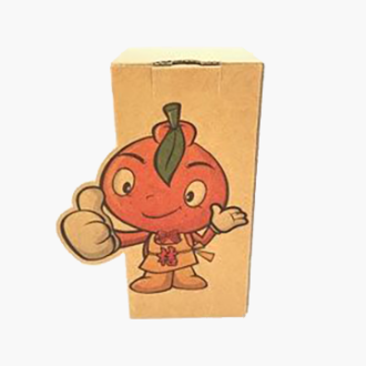 數位印刷三層牛皮瓦楞上蓋差底盒