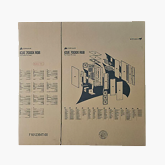 數位印刷五層白牛皮瓦浪紙箱(A型)