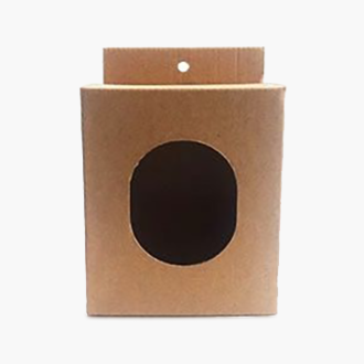 三層牛皮瓦楞壁掛盒