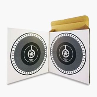 白色牛皮瓦楞紙盒(上下插雙面蓋型)