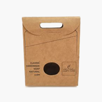 牛皮紙彩盒(手提盒)