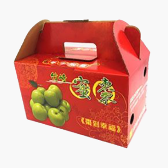 3層E浪瓦楞水果彩盒(手提郵寄型)