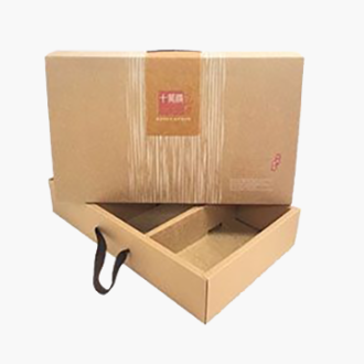 牛皮紙禮盒(袖套手提型)