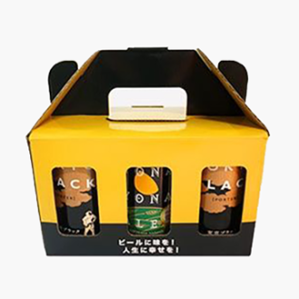 啤酒手提彩盒(開洞手提盒)